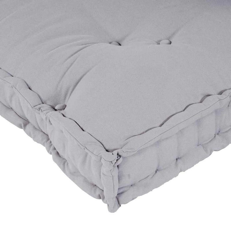 vidaXL Sofa Cushion 2 pcs Grey Fabric