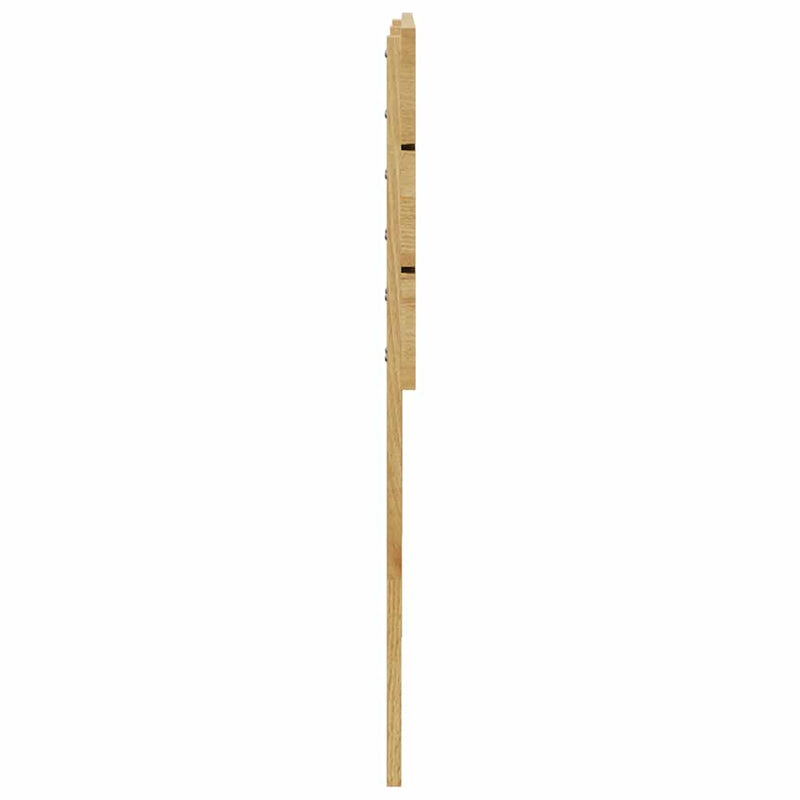 vidaXL Headboard 140 cm Solid Wood Oak