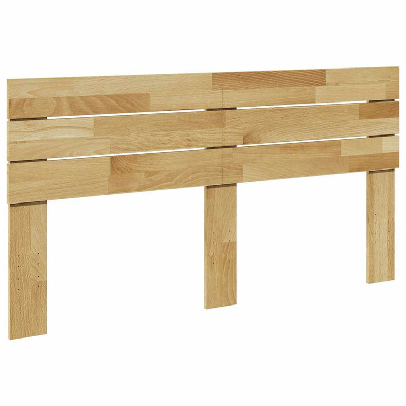 vidaXL Headboard 160 cm Solid Wood Oak