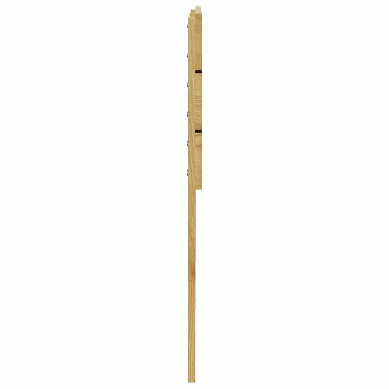 vidaXL Headboard 160 cm Solid Wood Oak