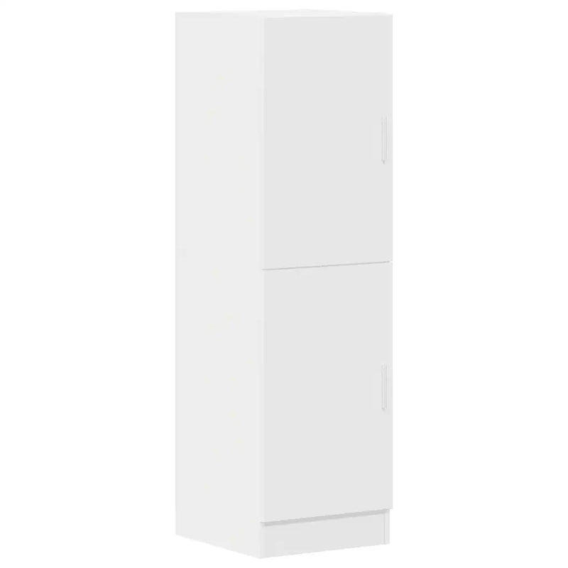 3 Piece Kitchen Cabinet Set White Engineered Wood