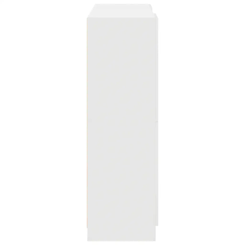 3 Piece Kitchen Cabinet Set White Engineered Wood