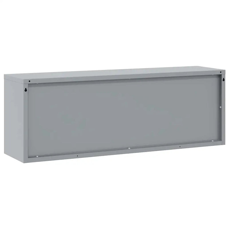 Tool Cabinet with Storage Black and Grey 100 x 25 x 35 cm Steel