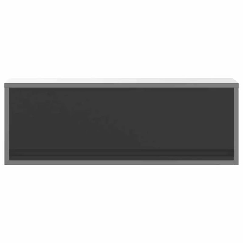 Tool Cabinet with Storage Black and Grey 100 x 25 x 35 cm Steel