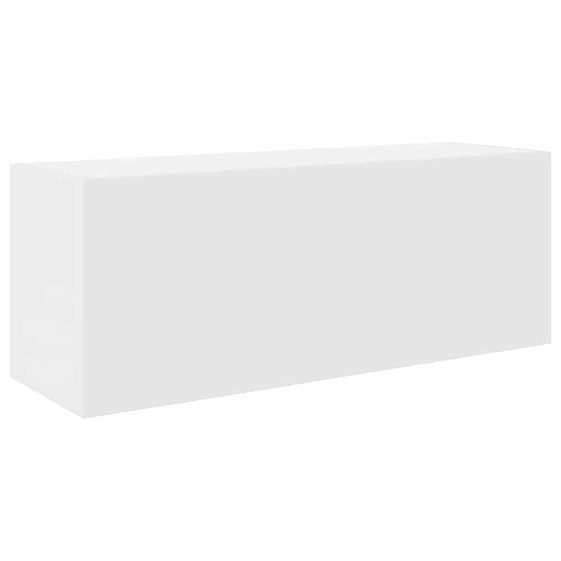 Bathroom Wall Cabinet White 80x25x30 cm Engineered Wood