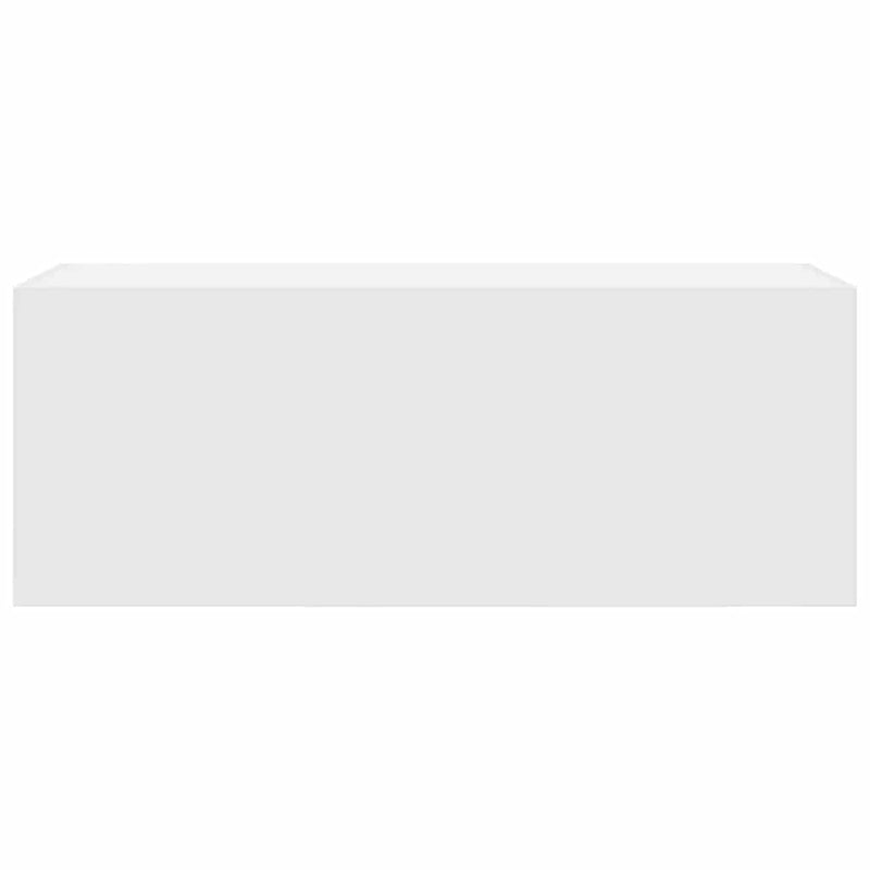 Bathroom Wall Cabinet White 80x25x30 cm Engineered Wood