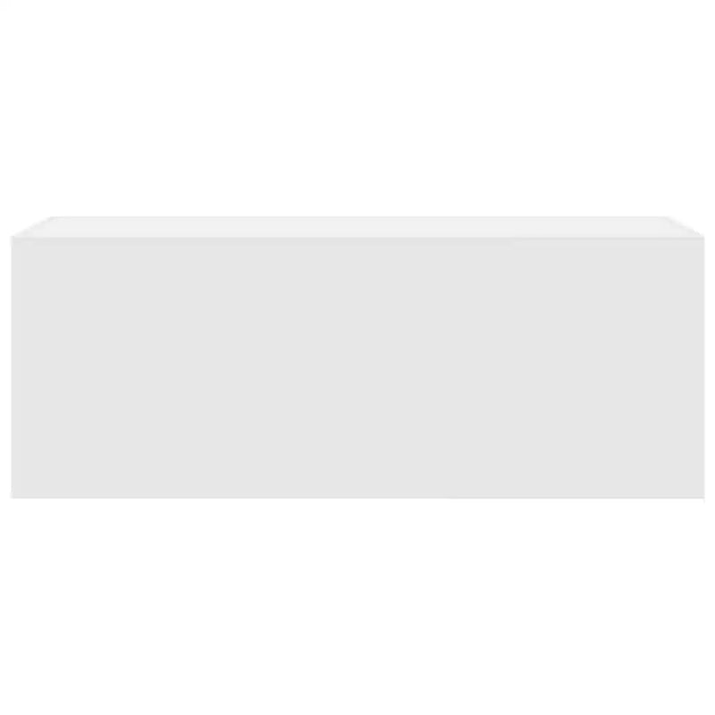 Bathroom Wall Cabinet White 80x25x40 cm Engineered Wood