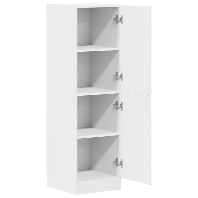 vidaXL Kitchen Cabinet White 38x41,5x131,5 cm Engineered Wood