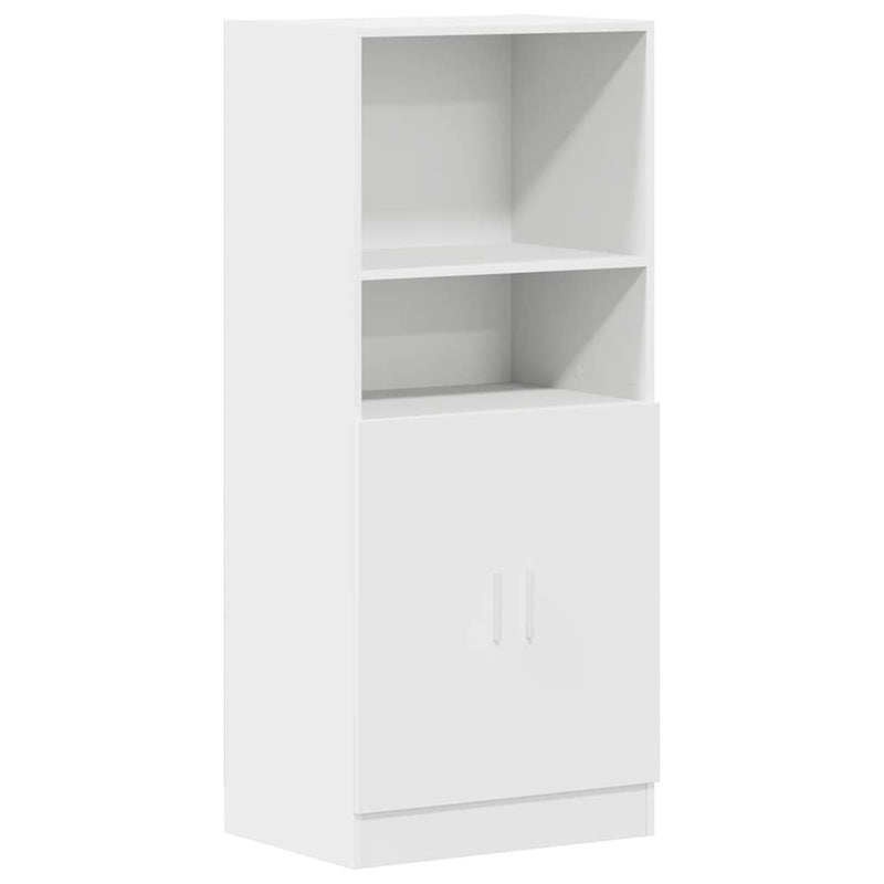 vidaXL Kitchen Cabinet White 57x41,5x131,5 cm Engineered Wood