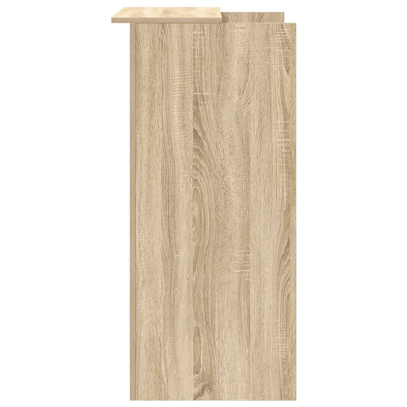 Reception Desk Sonoma Oak 55x50x103.5 cm Engineered Wood