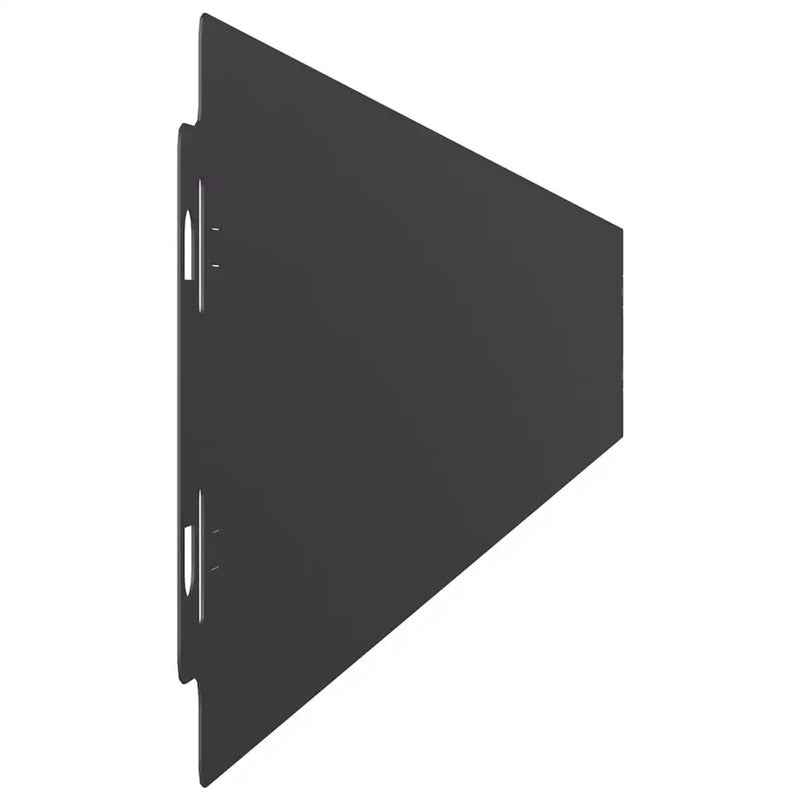 Lawn Edgings 10 pcs Black 10x103 cm Cold-rolled Steel