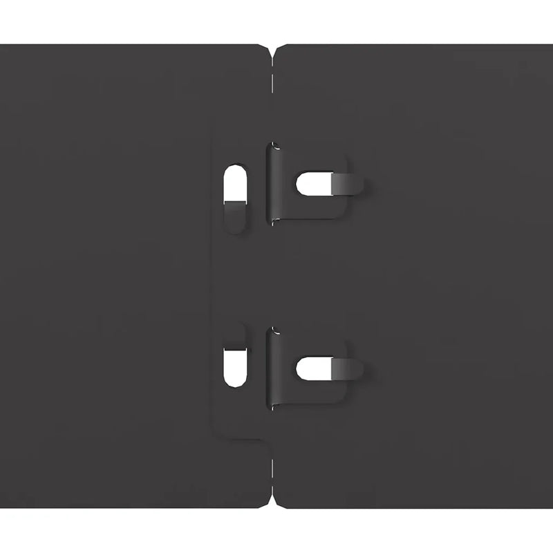 Lawn Edgings 10 pcs Black 10x103 cm Cold-rolled Steel