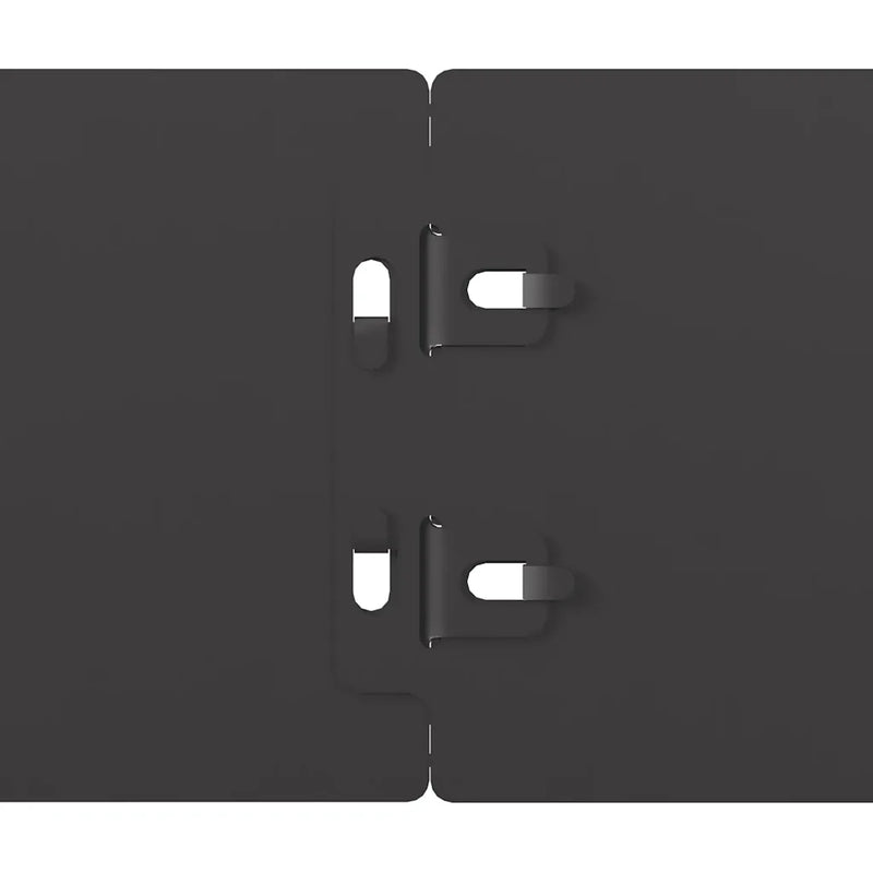 Lawn Edgings 50 pcs Black 10x103 cm Cold-rolled Steel