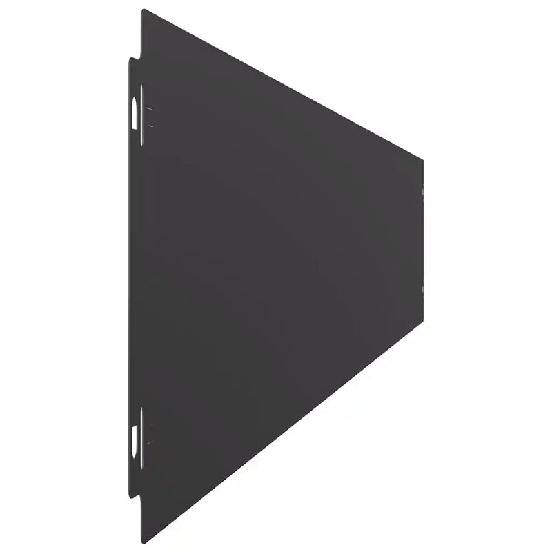 Lawn Edgings 10 pcs Black 15x103 cm Cold-rolled Steel