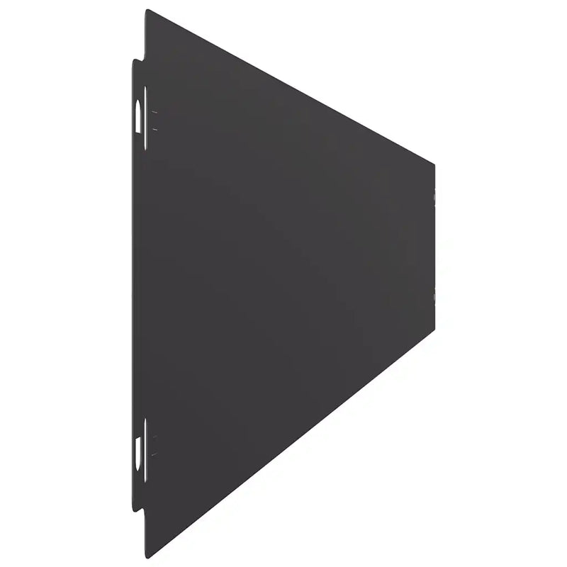 Lawn Edgings 50 pcs Black 15x103 cm Cold-rolled Steel