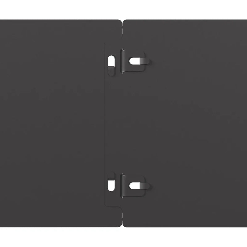 Lawn Edgings 50 pcs Black 15x103 cm Cold-rolled Steel