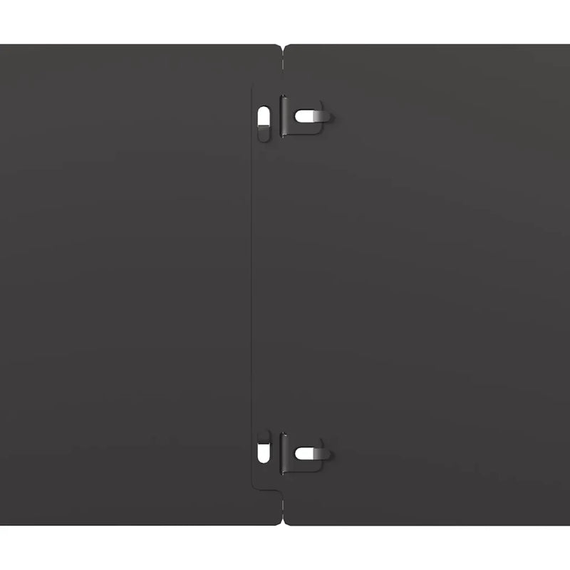 Lawn Edgings 10 pcs Black 20x103 cm Cold-rolled Steel