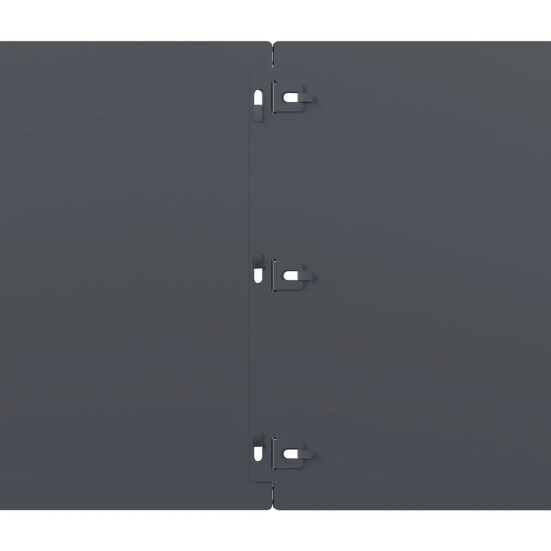 Lawn Edgings 10 pcs Anthracite 25x103 cm Cold-rolled Steel