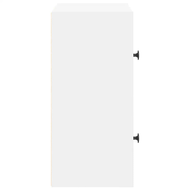 Bookcase White 40x24x52 cm Engineered Wood