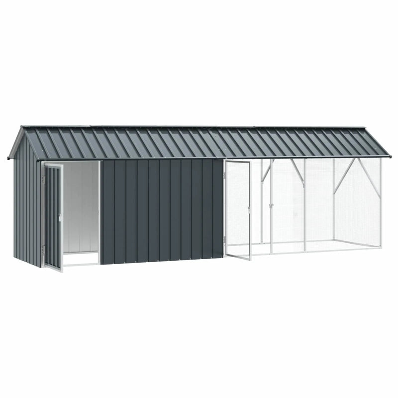 Bird Cage Anthracite 422 x 103 x 142 cm Galvanised Steel
