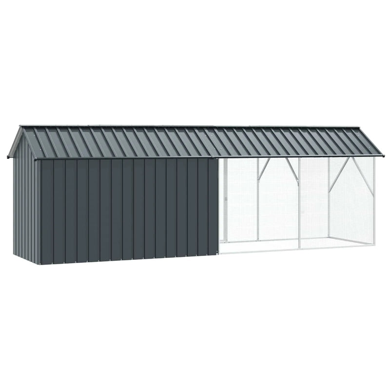 Bird Cage Anthracite 422 x 103 x 142 cm Galvanised Steel
