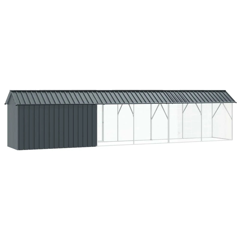 Bird Cage Anthracite 630 x 103 x 142 cm Galvanised Steel