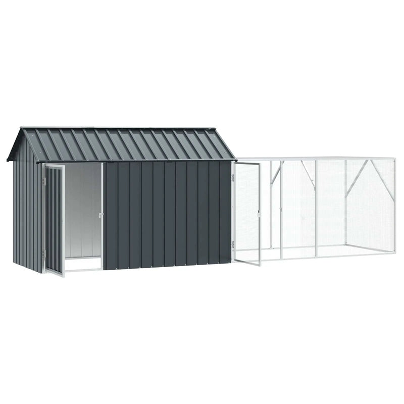 Bird Cage Anthracite 416,5 x 103 x 142 cm Galvanised Steel