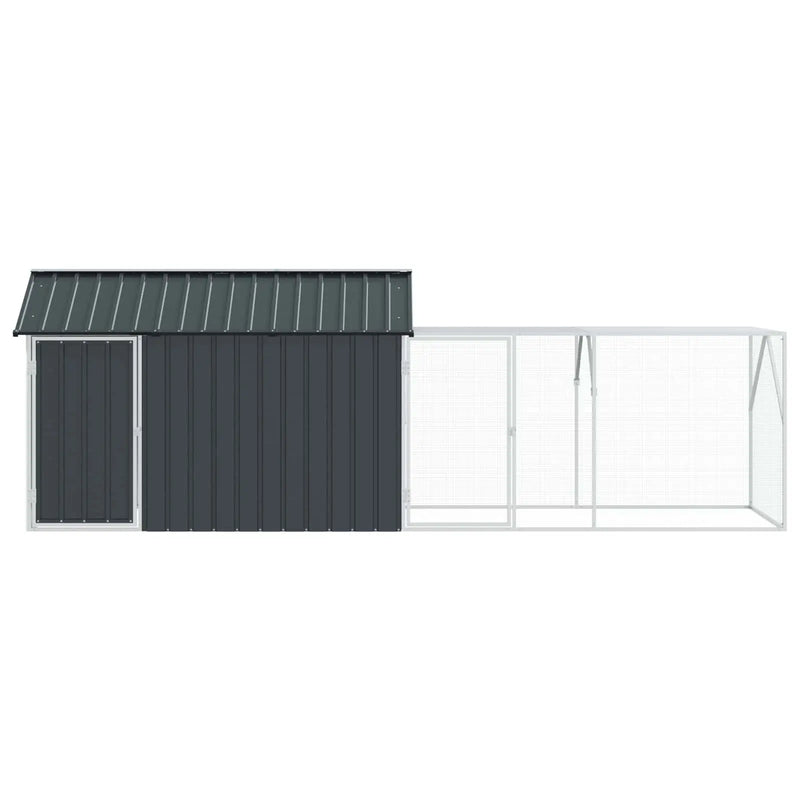 Bird Cage Anthracite 416,5 x 103 x 142 cm Galvanised Steel