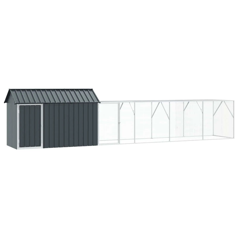 Bird Cage Anthracite 619 x 111 x 142 cm Galvanised Steel