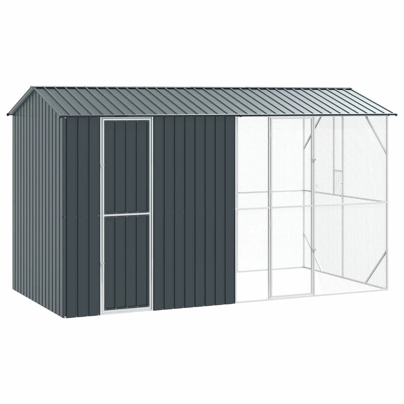 Bird Cage Anthracite 430 x 208 x 247 cm Galvanised Steel