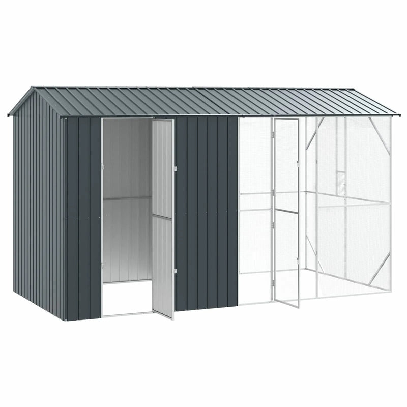 Bird Cage Anthracite 430 x 208 x 247 cm Galvanised Steel