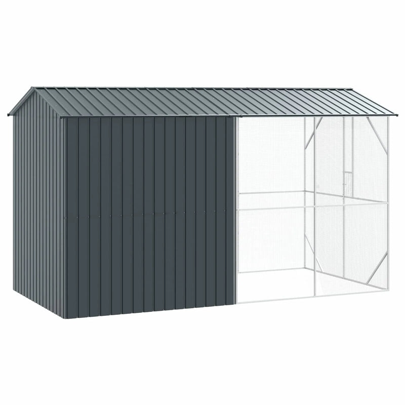 Bird Cage Anthracite 430 x 208 x 247 cm Galvanised Steel