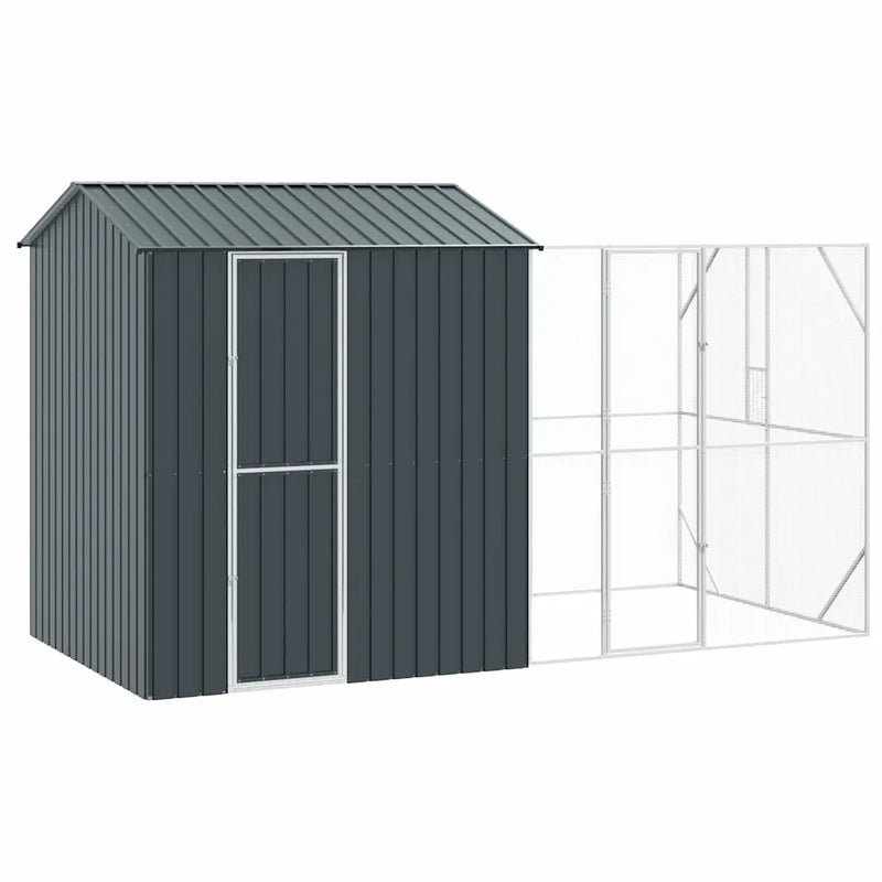 Bird Cage Anthracite 418 x 210 x 247 cm Galvanised Steel
