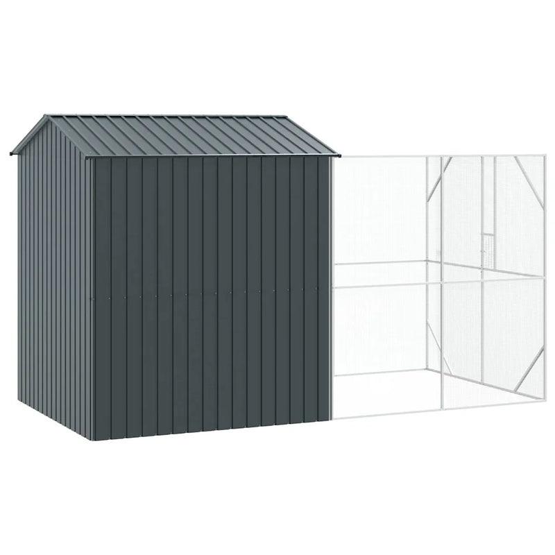 Bird Cage Anthracite 418 x 210 x 247 cm Galvanised Steel