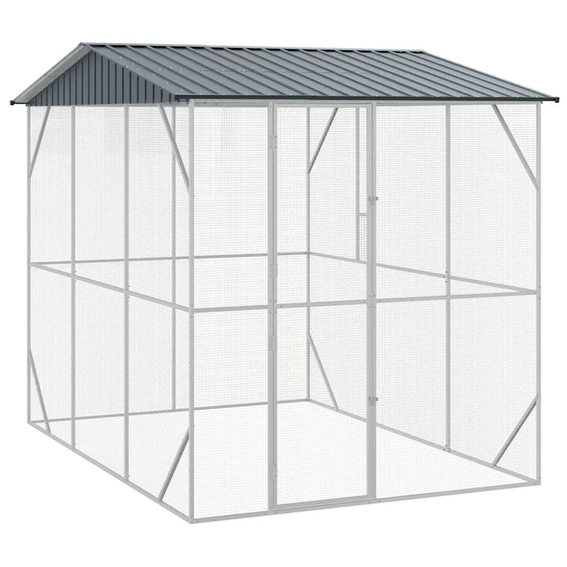 Bird Cage Anthracite 227 x 310 x 247 cm Galvanised Steel