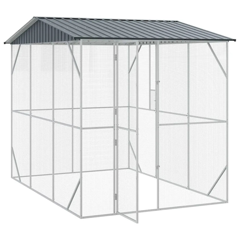 Bird Cage Anthracite 227 x 310 x 247 cm Galvanised Steel