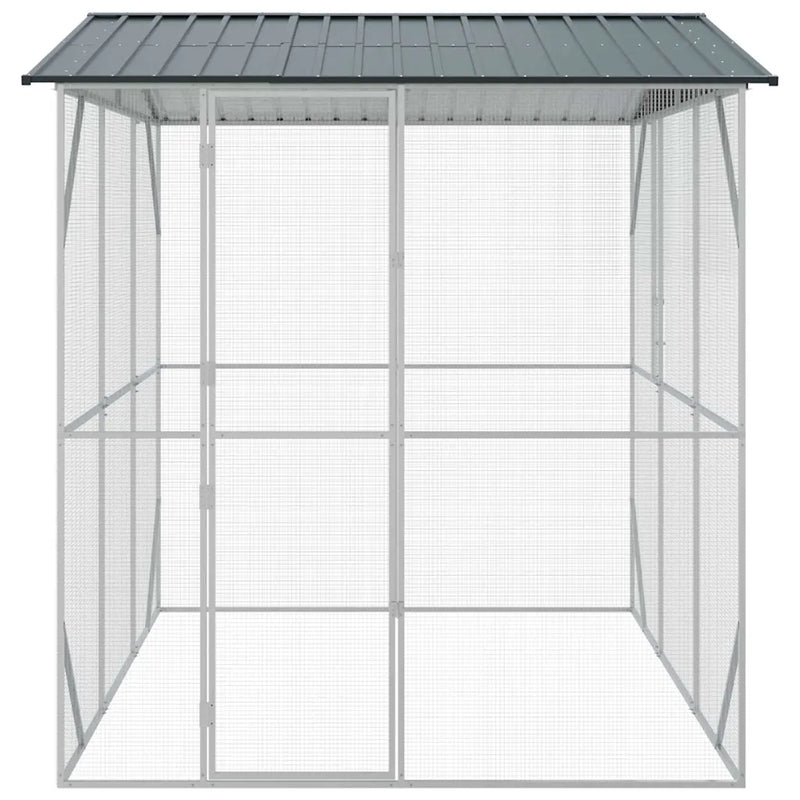 Bird Cage Anthracite 227 x 310 x 247 cm Galvanised Steel