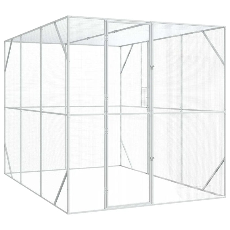 Bird Cage Anthracite 210 x 304 x 213 cm Galvanised Steel
