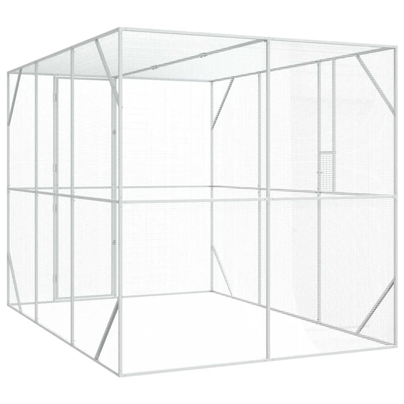 Bird Cage Anthracite 210 x 304 x 213 cm Galvanised Steel