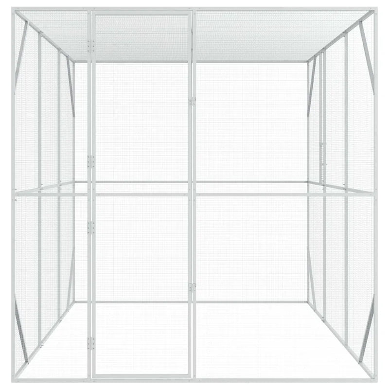 Bird Cage Anthracite 210 x 304 x 213 cm Galvanised Steel
