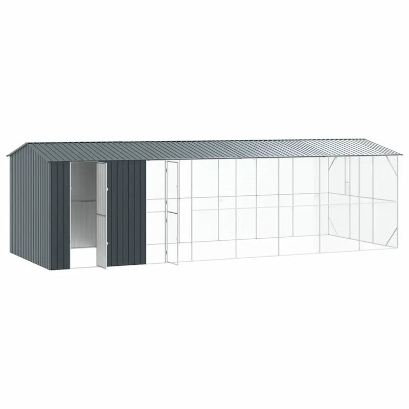 Bird Cage Anthracite 860 x 310 x 247 cm Galvanised Steel