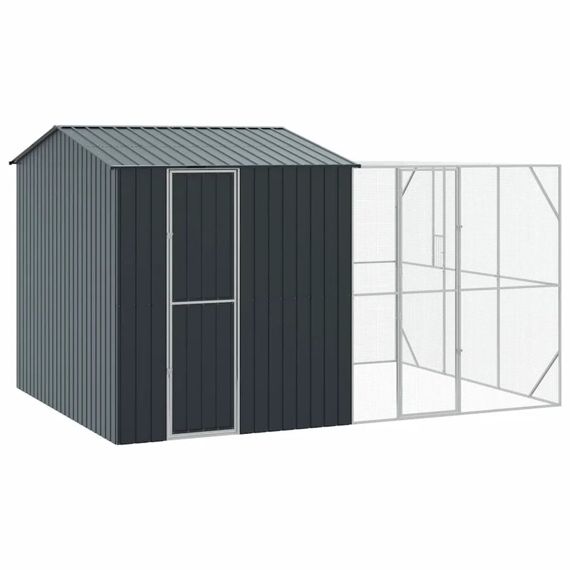 Bird Cage Anthracite 425 x 304 x 247 cm Galvanised Steel