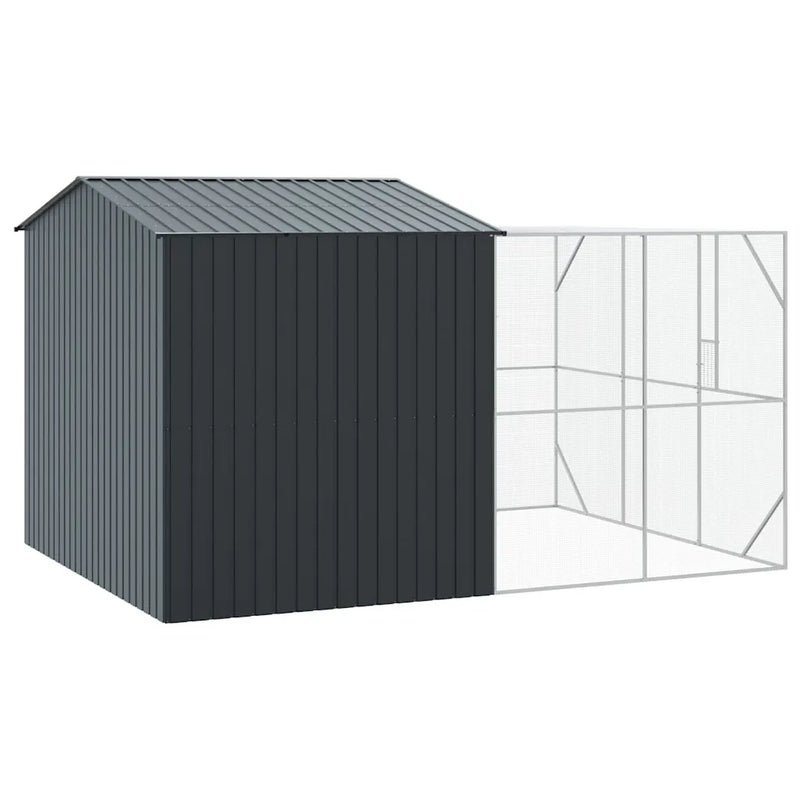 Bird Cage Anthracite 425 x 304 x 247 cm Galvanised Steel
