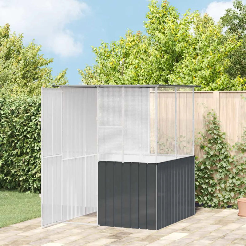 Bird Cage Anthracite 165 x 165 x 200 cm Galvanised Steel