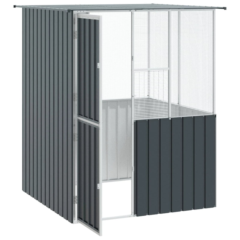 Bird Cage Anthracite 165 x 165 x 200 cm Galvanised Steel