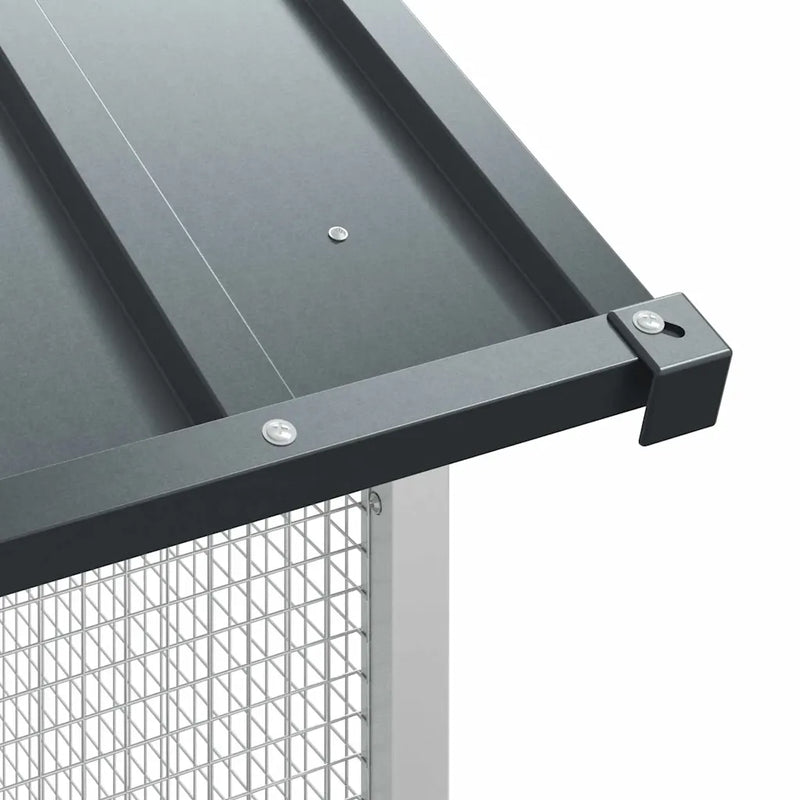 Bird Cage Anthracite 215 x 209 x 230 cm Galvanised Steel