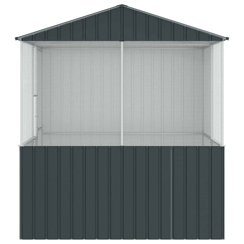 Bird Cage Anthracite 215 x 209 x 230 cm Galvanised Steel