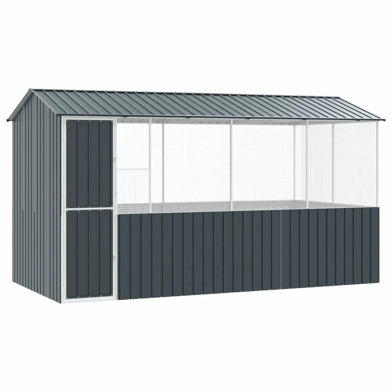 Bird Cage Anthracite 410 x 210 x 230 cm Galvanised Steel