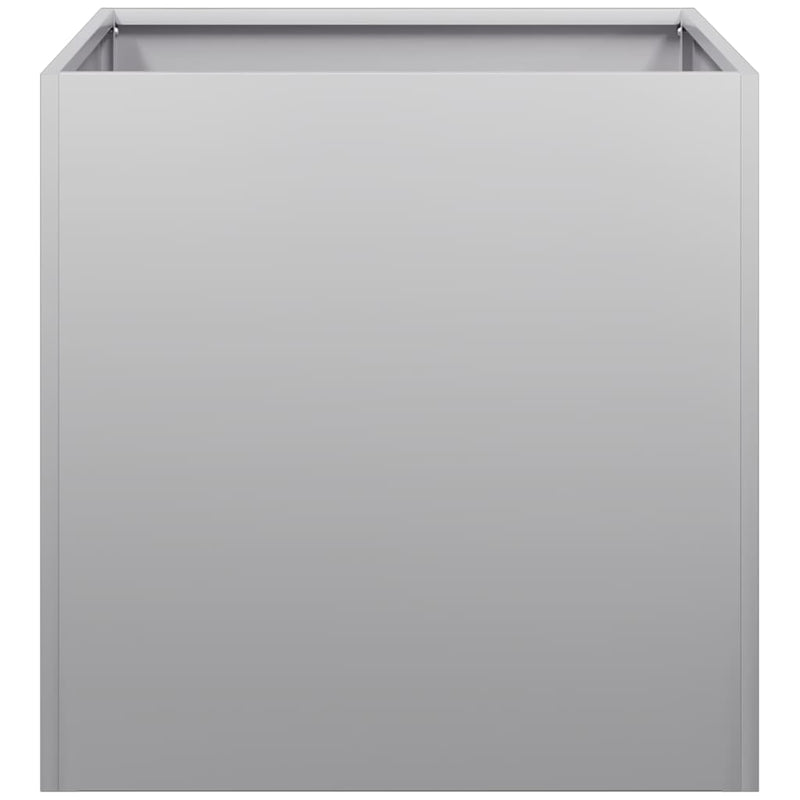 vidaXL Planter 40x40x40 cm Galvanised Steel