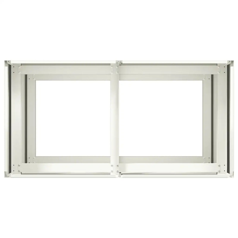 Planter White 80x40x80 cm Cold-rolled Steel